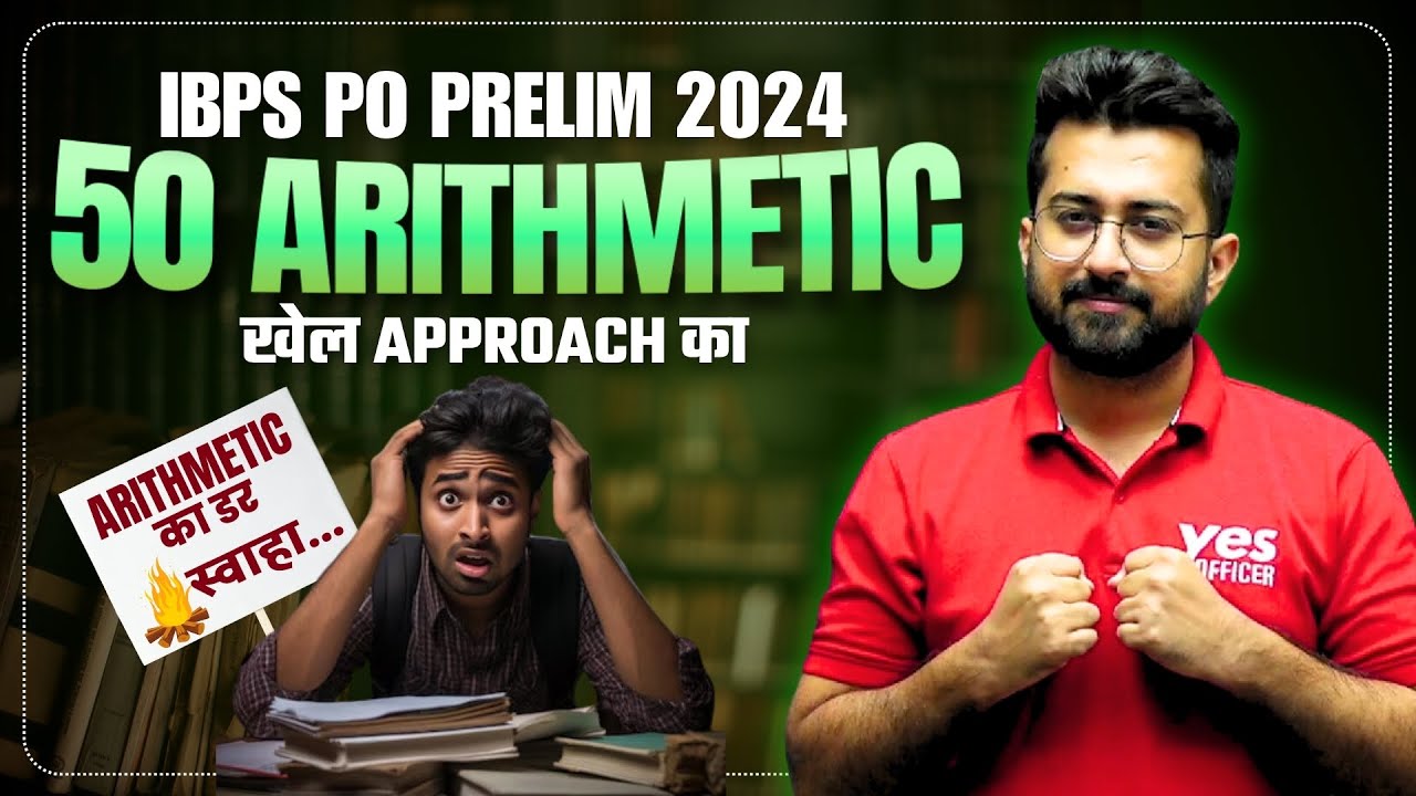 50 Arithmetic Questions & Aashish Sir वाली Approach | IBPS PO Pre Paper 🔥🔥 || Quant by Aashish Arora