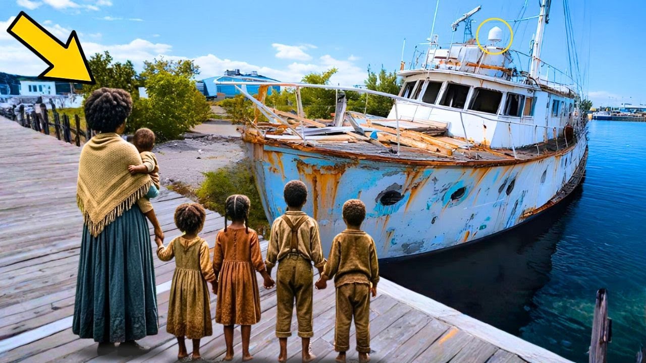 La Viuda Acept&oacute; Un Barco Abandonado Como Pago De Su Patrona &mdash; Pero Cuando Entr&oacute;, Se Qued&oacute; Impactada