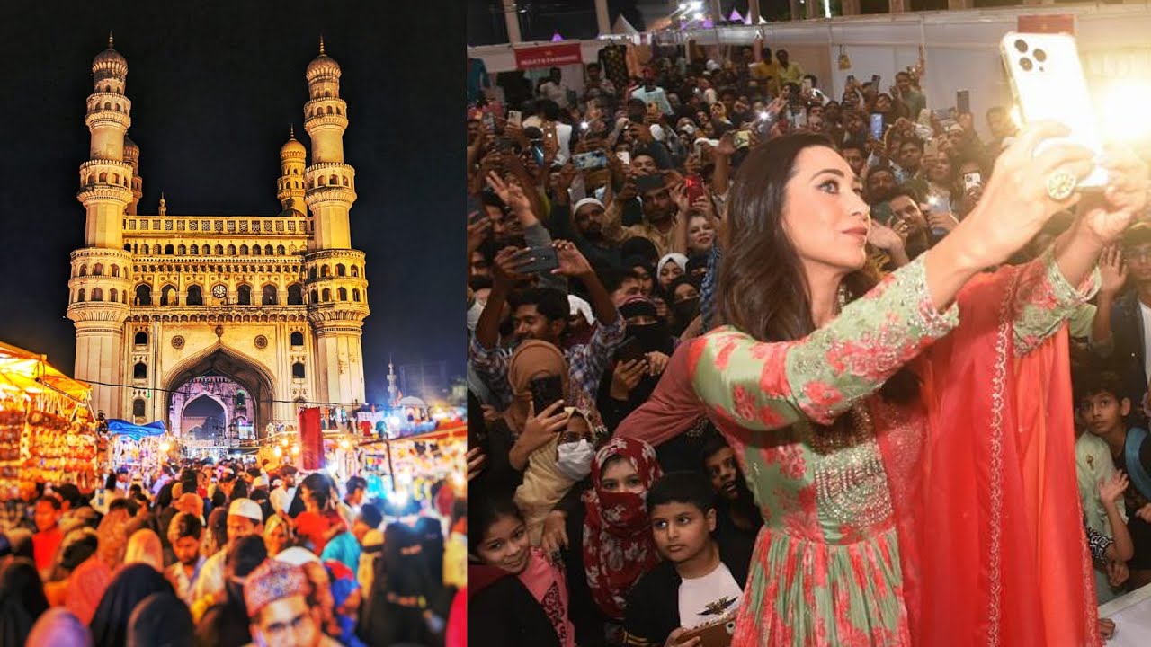 Actress Karishma Kapoor Inaugurate Hyderabad  Biggest Ramzan Expo | Anam Mirza | Kings Palace