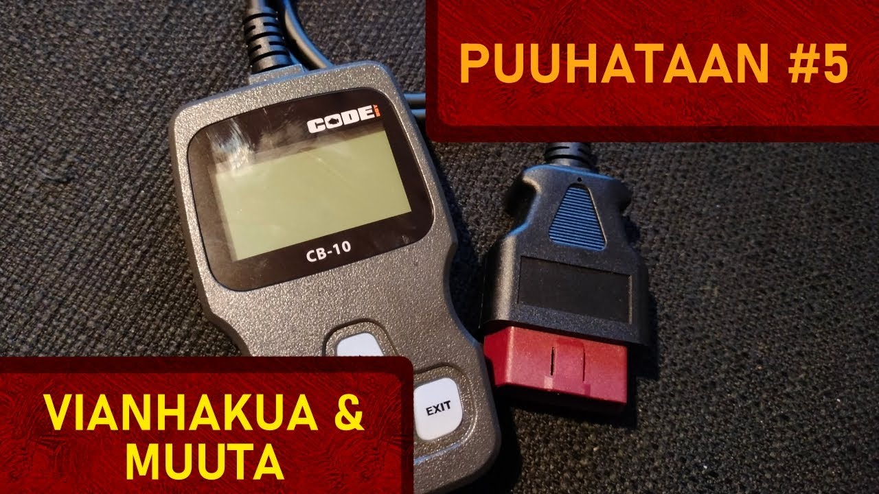PUUHATAAN #5 - HALPA OBD-LUKIJA, TAKAKONTIN ISKARIT JA HYLLYN EPILOGI