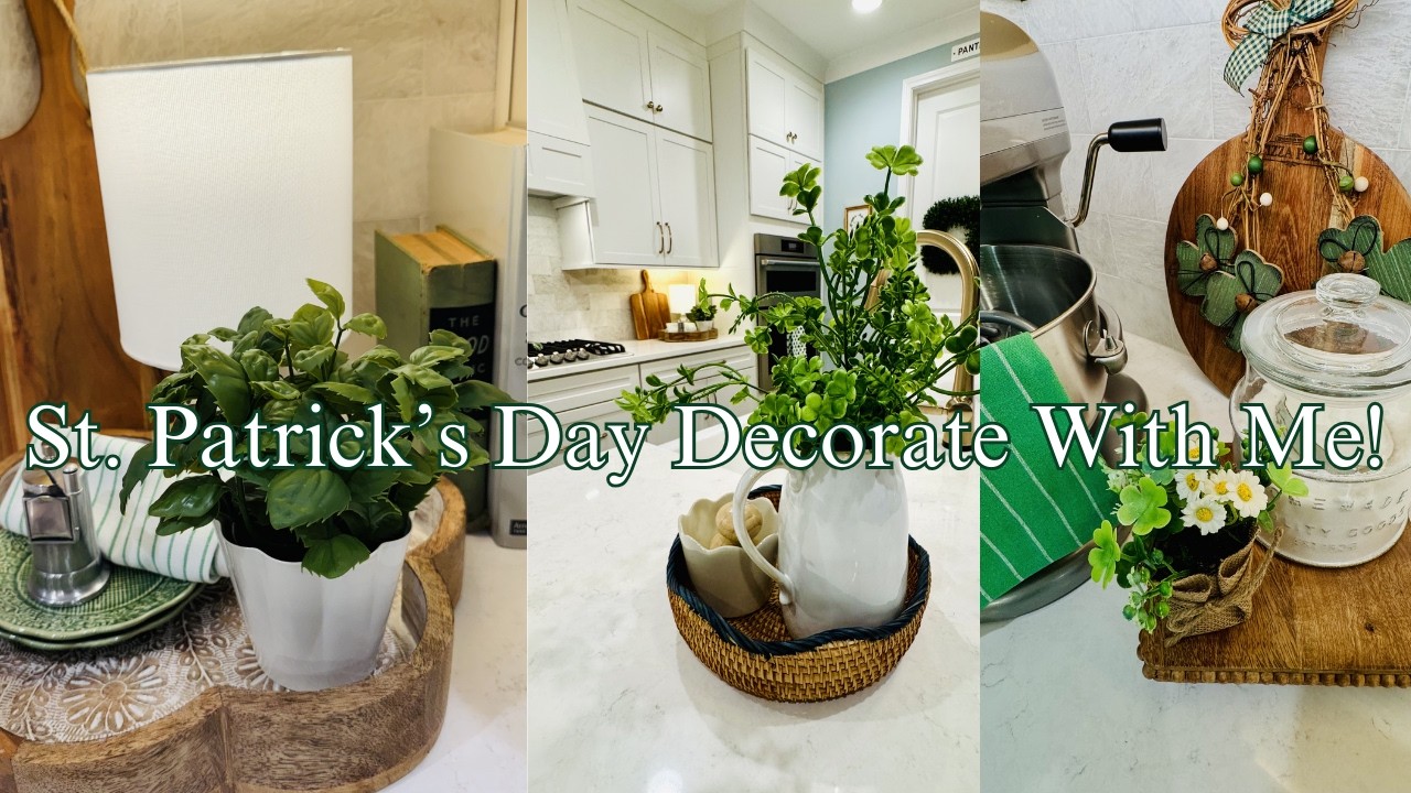 🍀 Идеи оформления кухни ко Дню Святого Патрика на весну 2026 года // Простые и элегантные идеи дл...