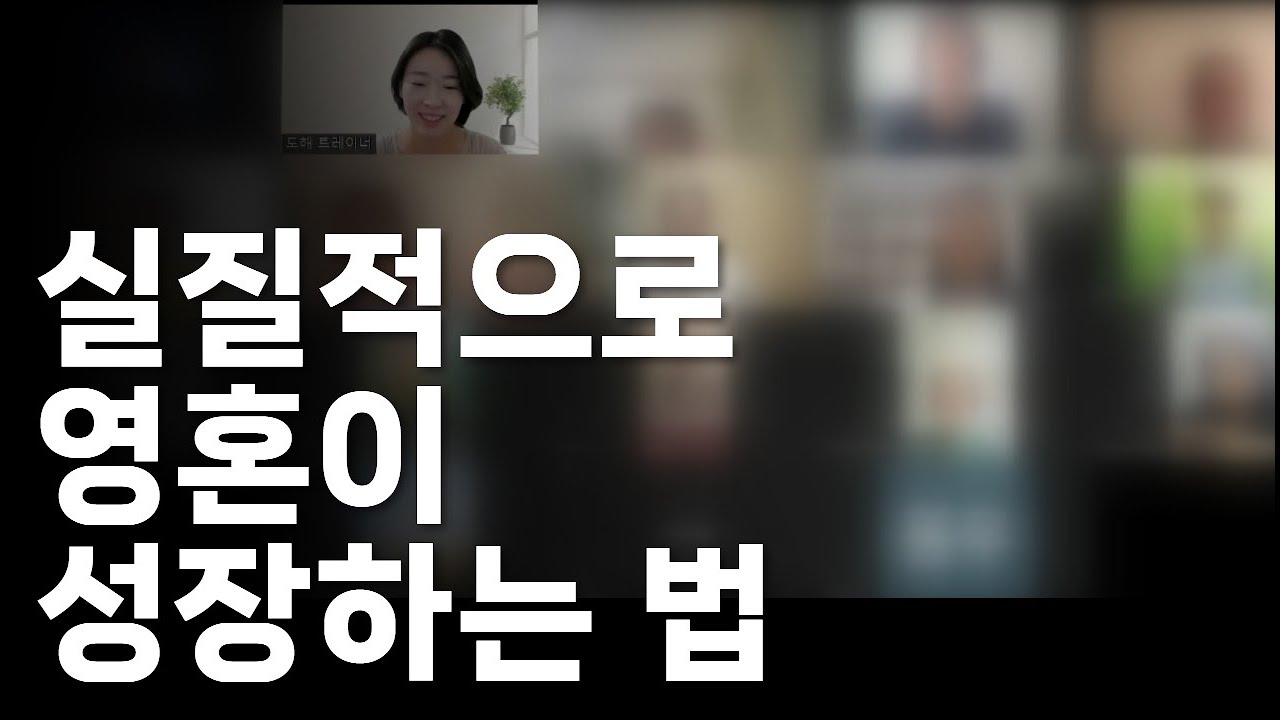 인생의 의미가 무엇인가? 왜 고통이 축복이라고 하는 걸까? 영혼이 신성을 만나려면 감정이 정화되어야 한다 마음공부의 3가지 방법