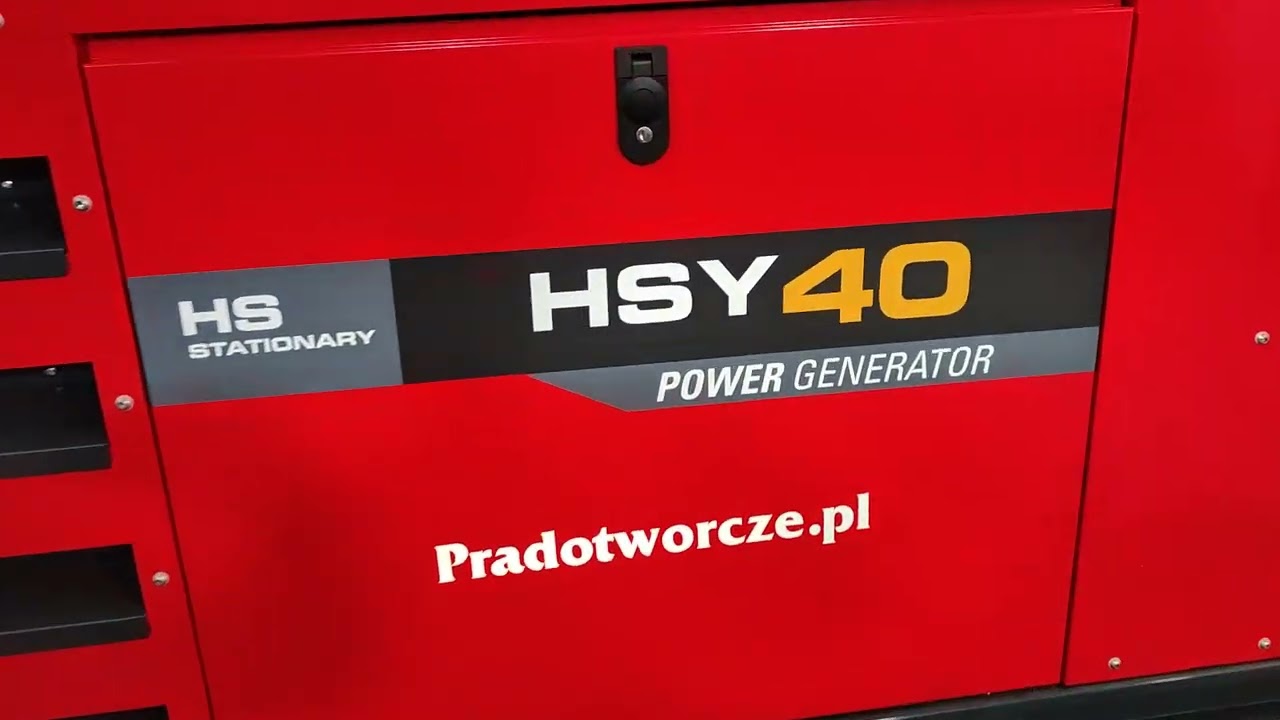 Agregat prądotwórczy Himoinsa diesel HSY 40 silnik Yanmar