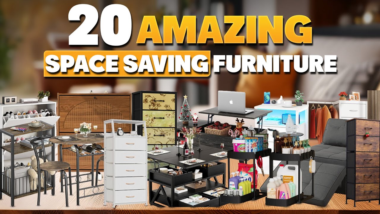 20 Amazing Space Saving Furniture On Amazon You Need to See!