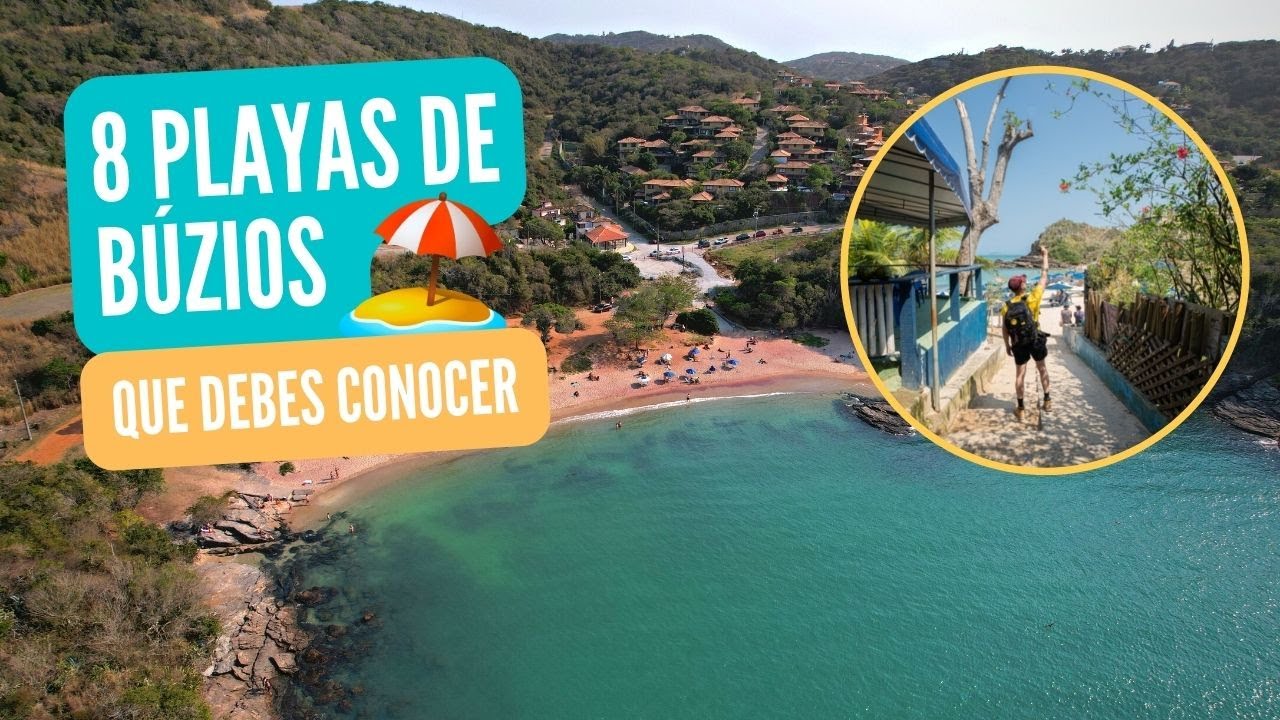 MEJORES PLAYAS de Búzios para 2023 🇧🇷🌴🏖️