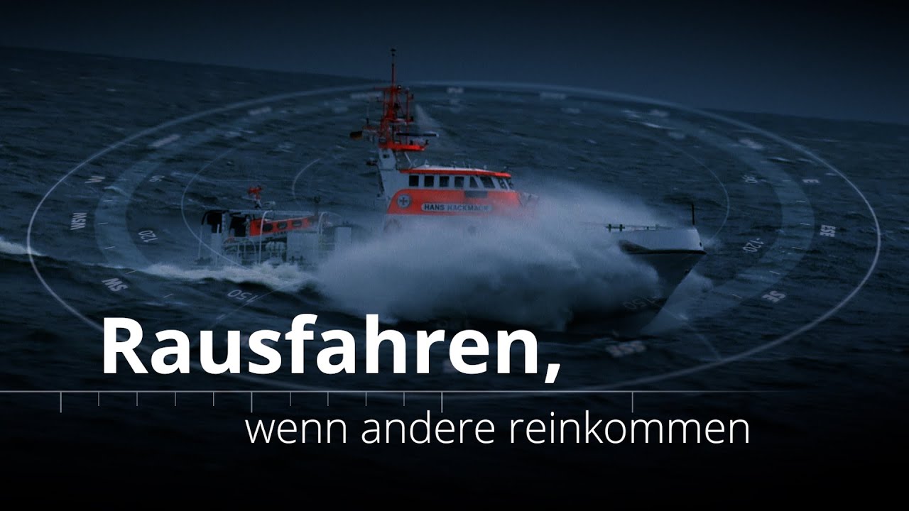 Rausfahren, wenn andere reinkommen &ndash; Die Seenotretter in 180 Sekunden