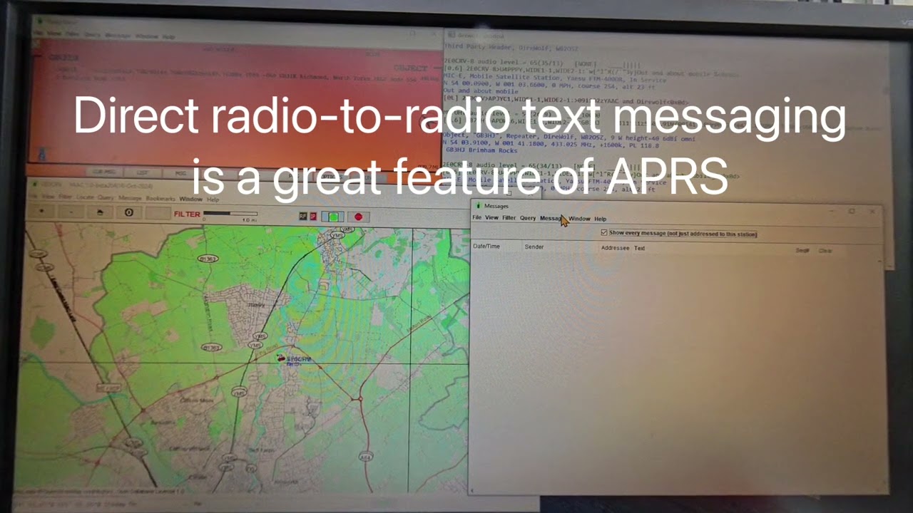 A very quick look at my APRS iGate