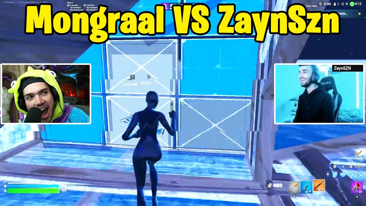 Mongraal VS ZaynSzn 1v1 TOXIC Fights!