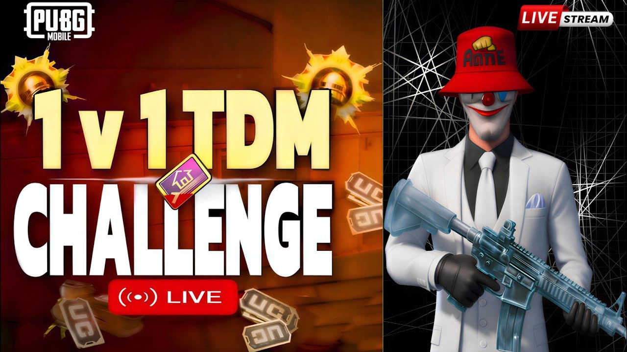 🔴LET'S PLAY 1v1 TDM Room😱☠️✅ 