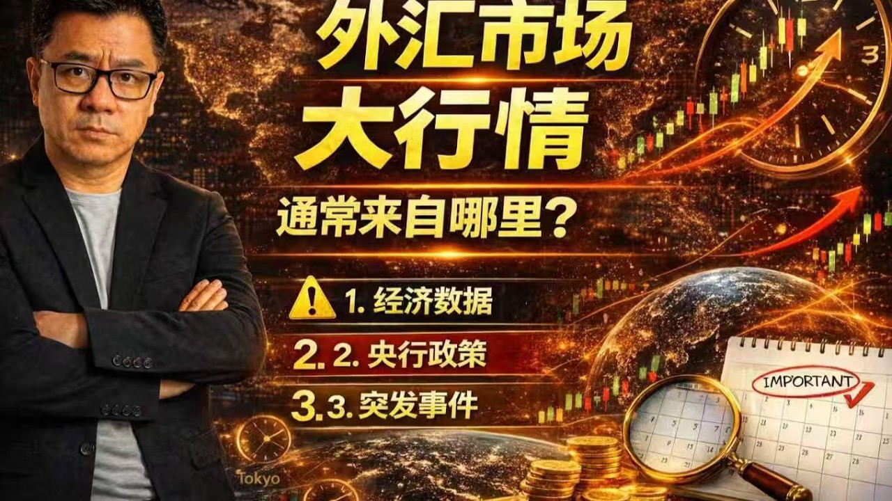 外汇行情为什么突然暴涨暴跌？非农、CPI、央行政策如何引发大行情｜外汇新手必懂｜老六盘交易所