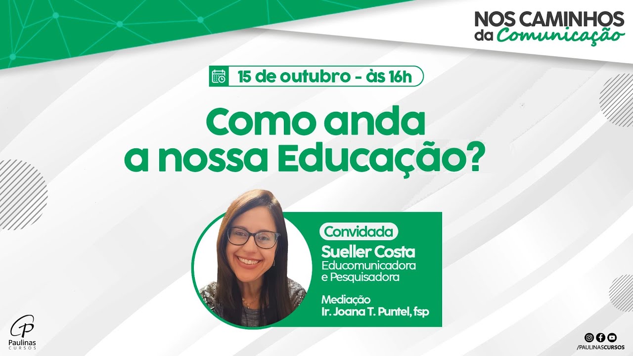 COMO ANDA A NOSSA EDUCAÇÃO?