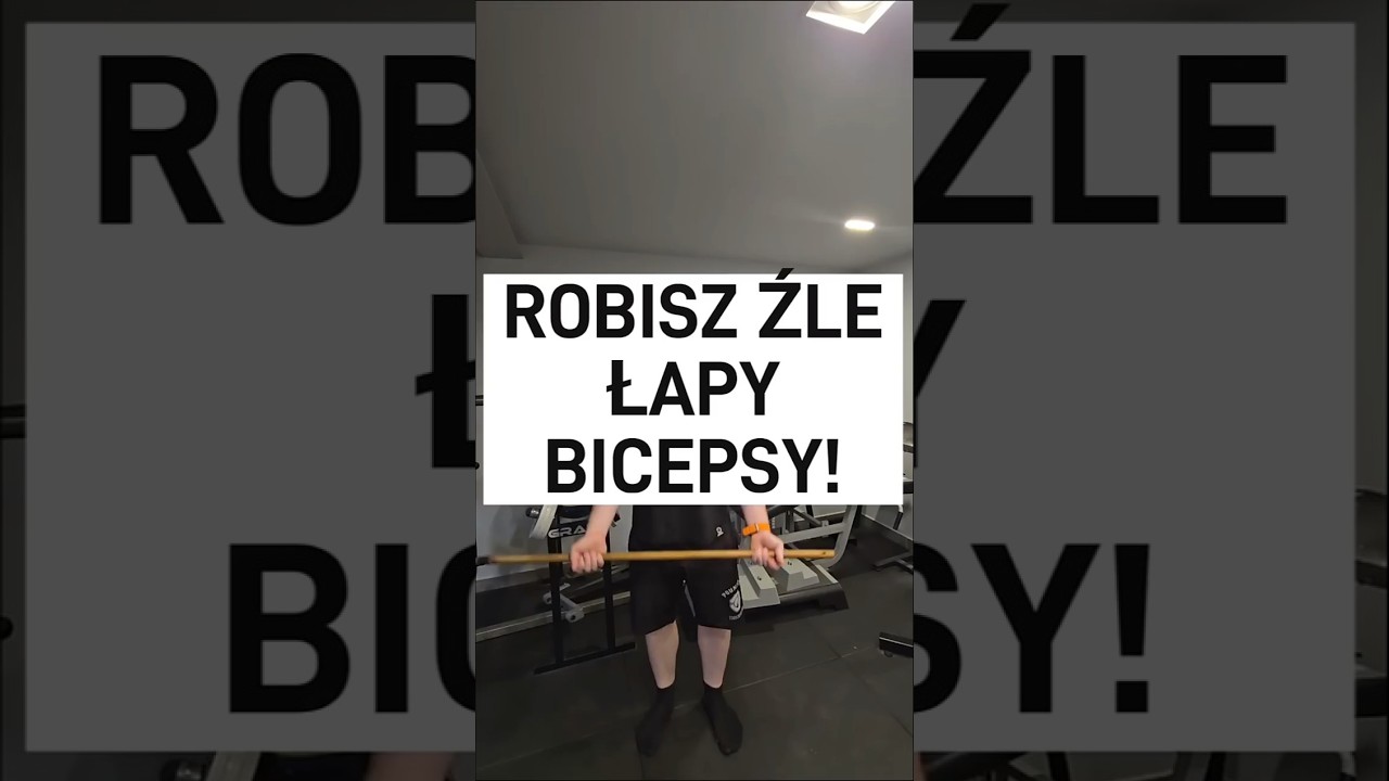 ROBISZ ŹLE ŁAPY, BICKI! #kulturystyka #fitness