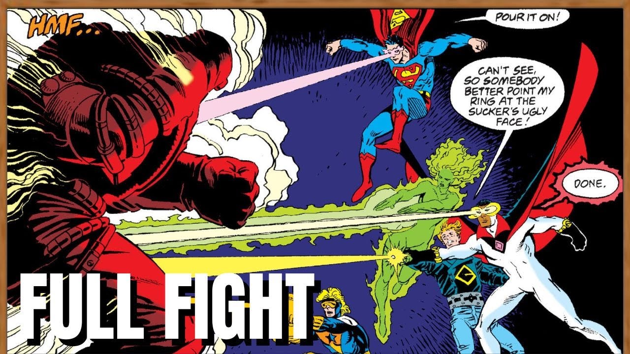 Justice League B Team Vs Doomsday Full Comic Fight
