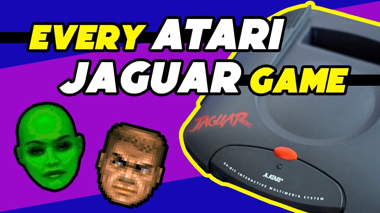 Библиотека Atari Jaguar (1993) | Пробуем все 50 игр (при участии @SecondOpinionGames1)