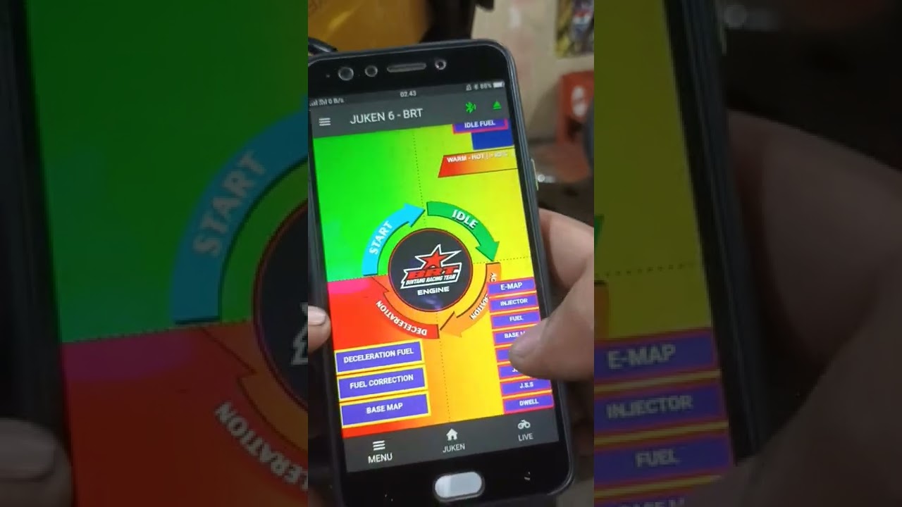 cara sederhana Setting BRT Juken 5+