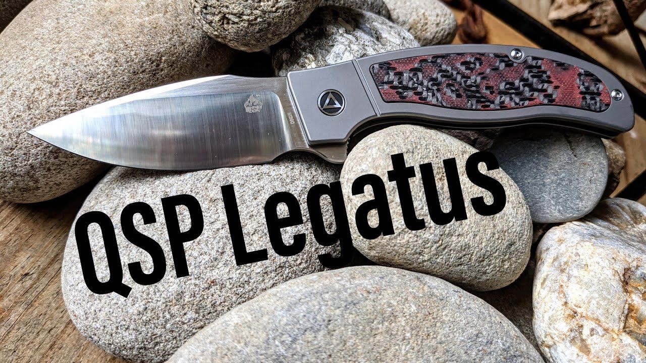 QSP Legatus M390 and CF / Red G10 Inlays: Review