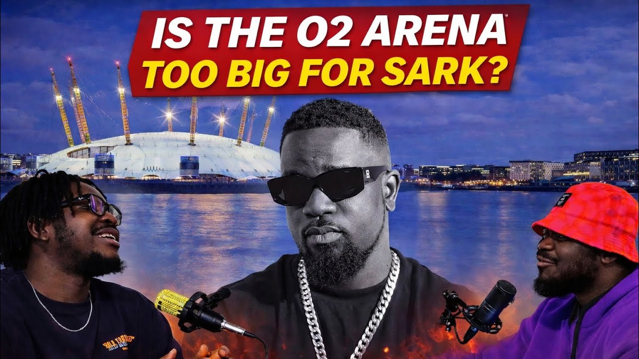 IS THE O2 TOO BIG FOR SARKODIE ?