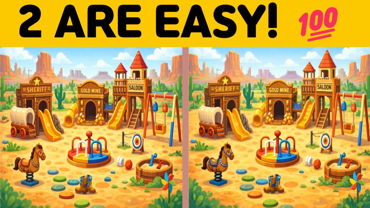 【Spot the Differenceㅣ間違い探し】2 ARE EASY!ㅣ#다른그림찾기#BrainGames #VisualPuzzle #BrainTraining#CBPuzzle #치매