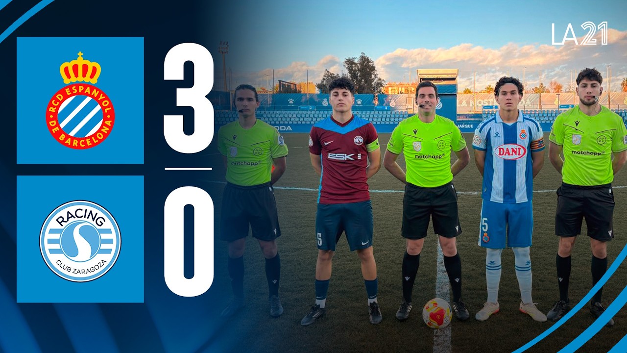 RESUM J20 | Juvenil A 3-0 Racing Club Zaragoza