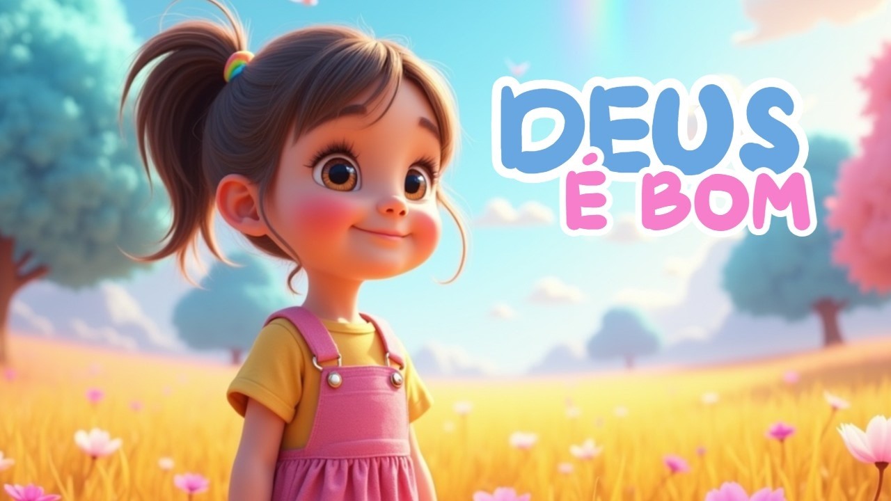 DEUS É TÃO BOM | Música Infantil Cristã | Música para Crianças