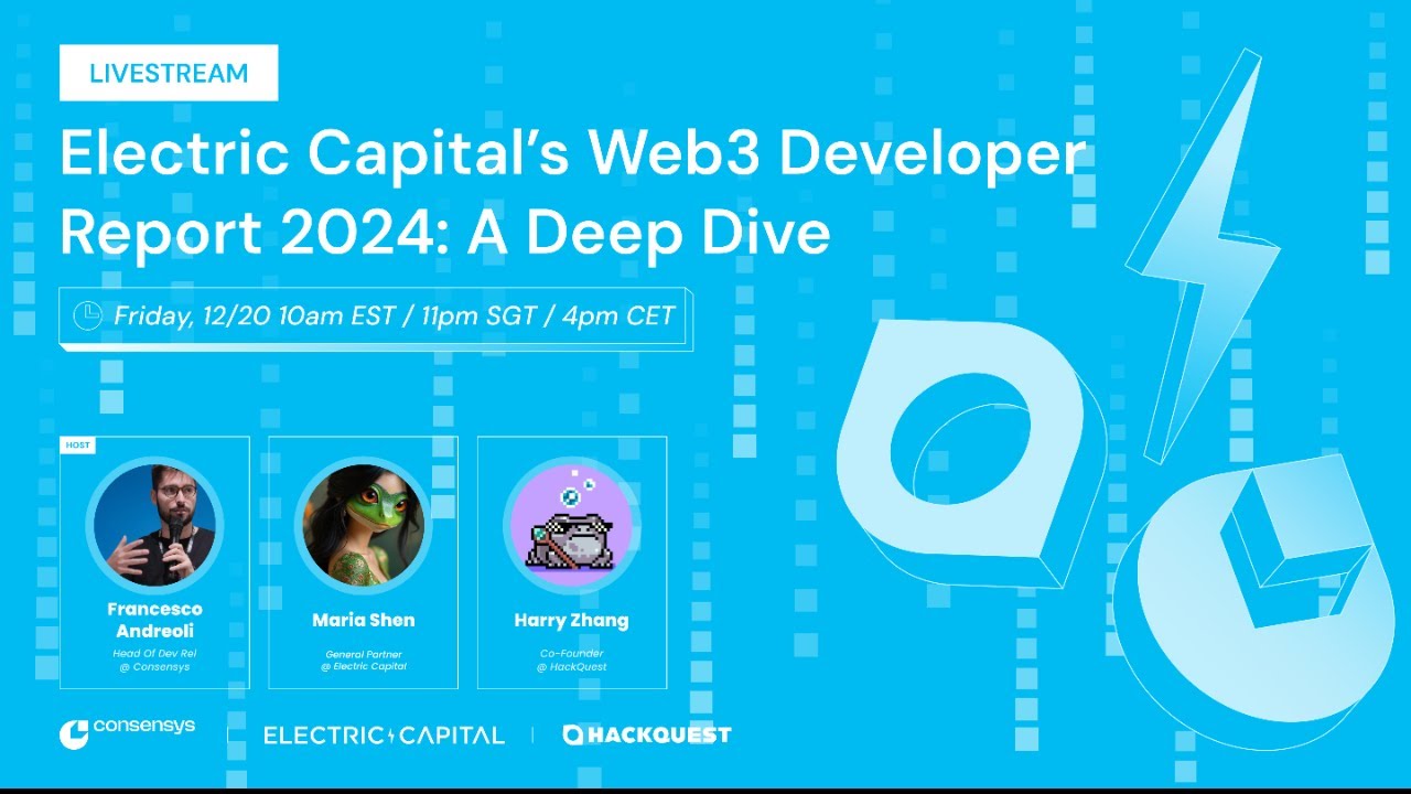 Electric Capital's Web3 Developer Report 2024 A Deep Dive Into Who's Winning And What's Trending