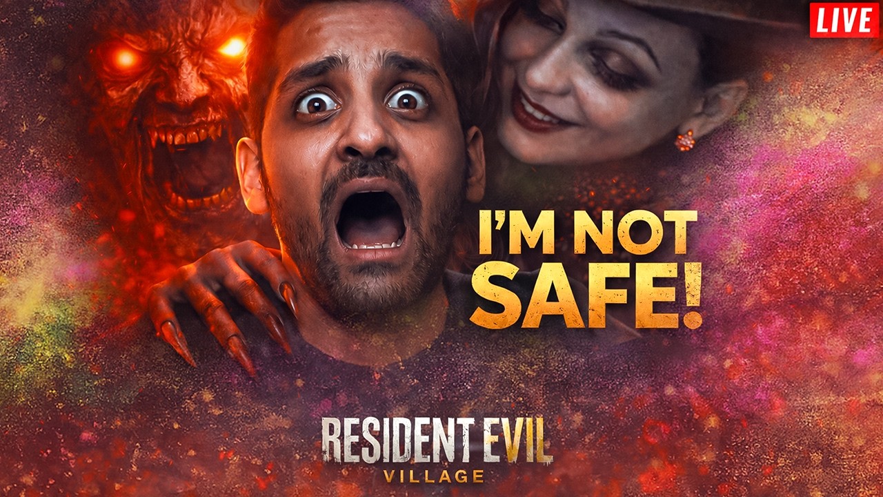 Don’t Watch Alone 😰 | Resident Evil Village Horror Live | Holi Night Horror