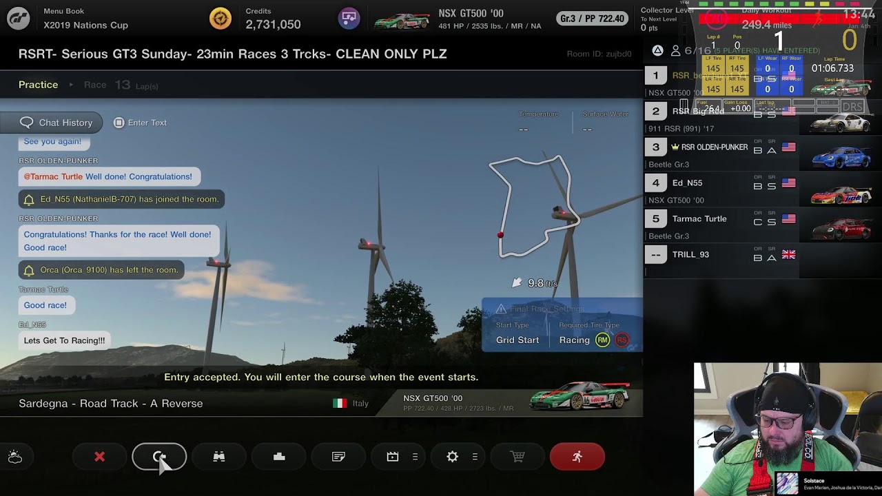 GT7 Rock Solid Racing Sunday Lobby AM Sesh