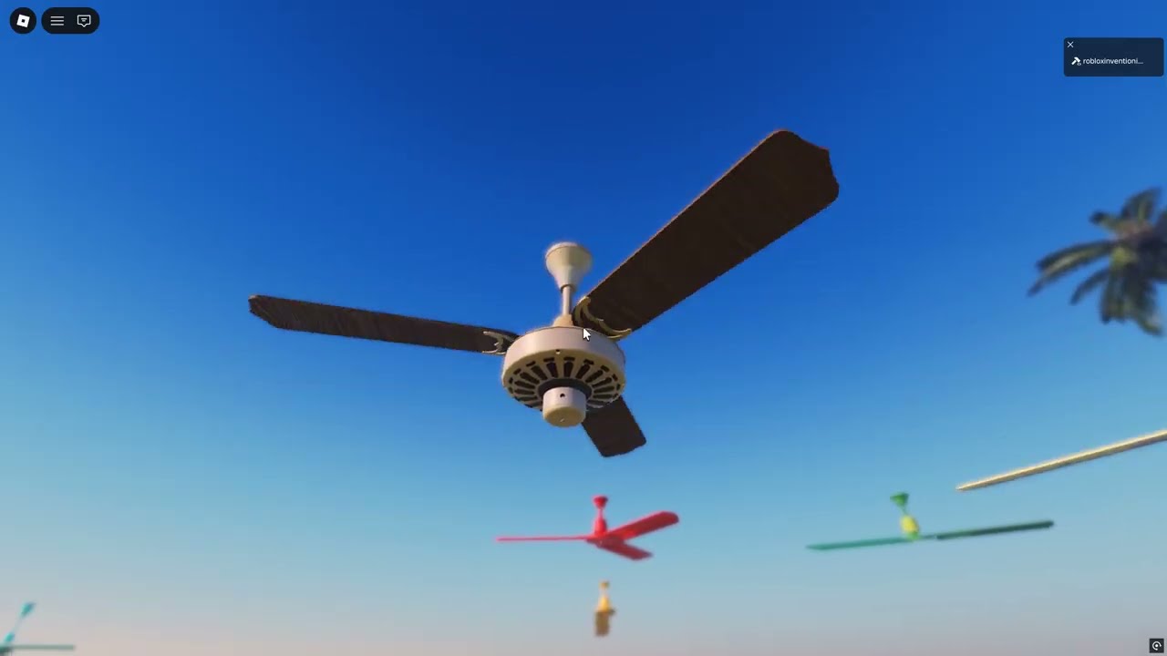 This Roblox Ceiling Fan Moves Like Real Life