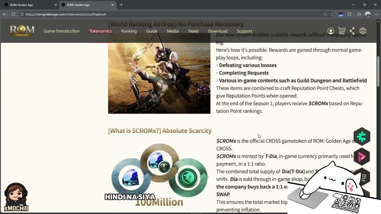 ROM Golden Age Tokenomics Update 🔄 Red Dia Removed? T-DIA to CROMX Explained | CROSS