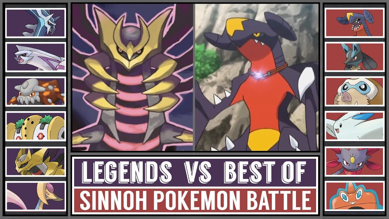 Sinnoh Pokémon Battle: LEGENDS vs BEST OF!
