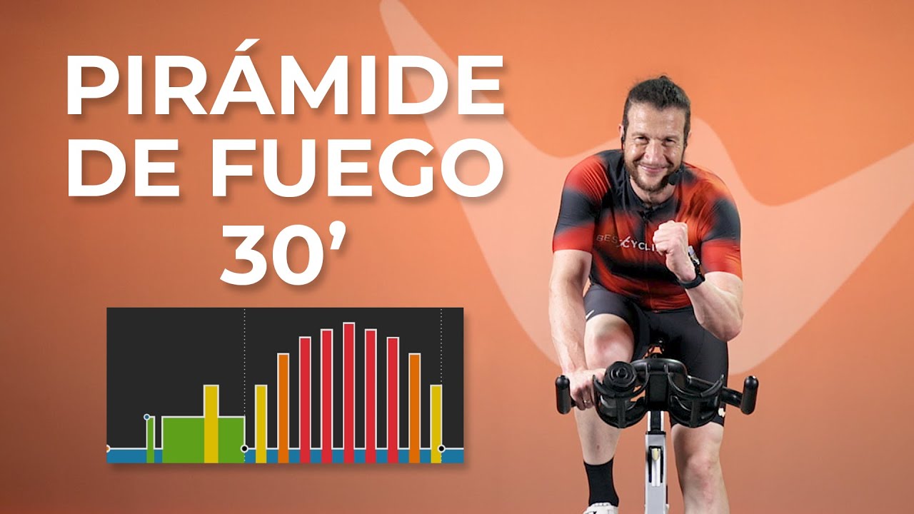 Clase completa ciclo indoor intensa y divertida de 30 minutos