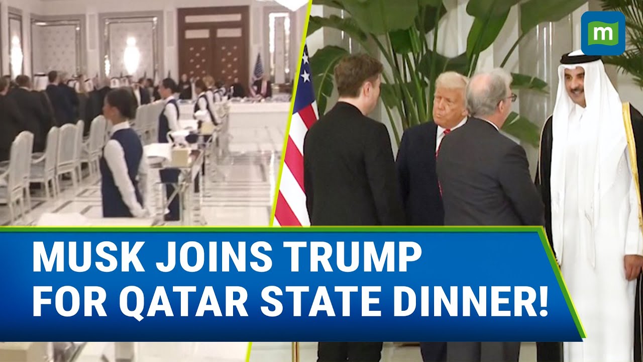 Trump's State Dinner At Qatar's Lusail Palace, $160B Boeing Deal, Elon Musk & More! | N18G