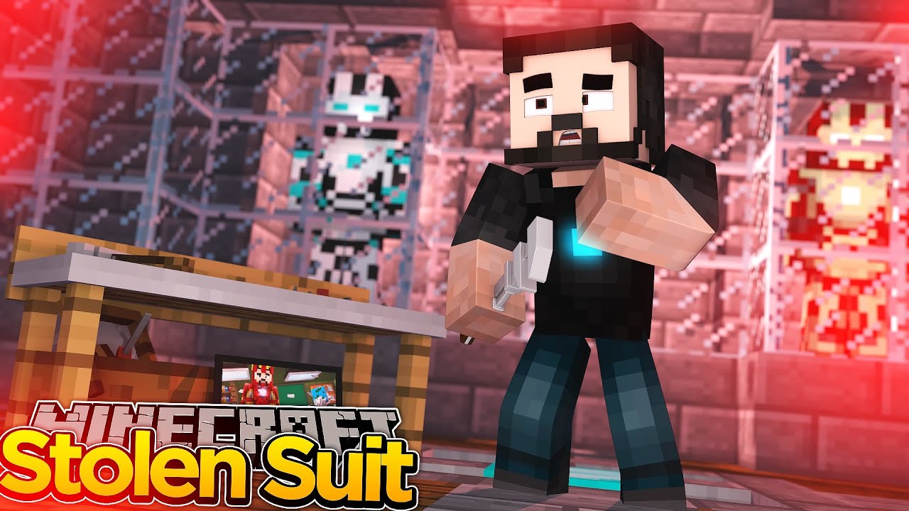 Minecraft Adventure - WHO STOLE IRONMANS SUIT??