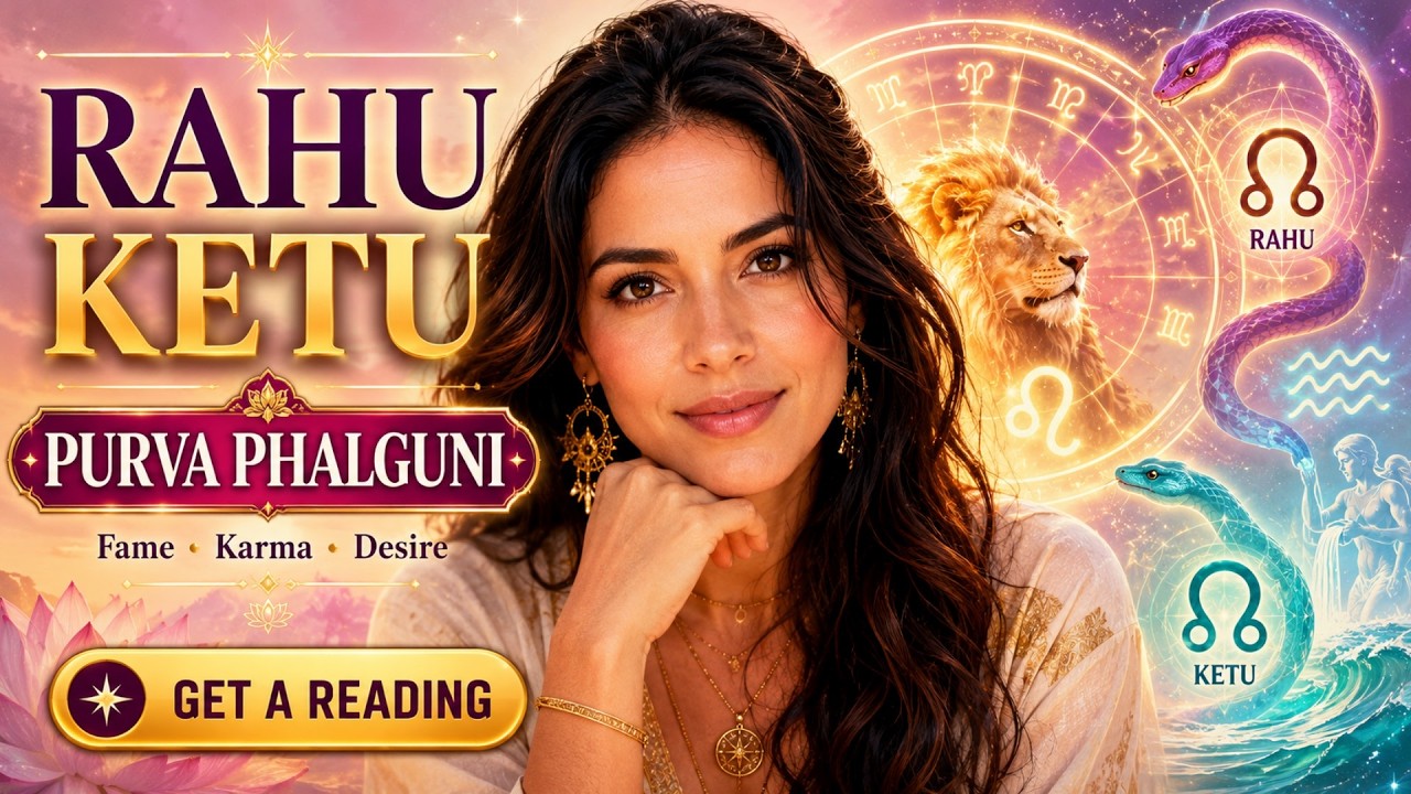 Rahu & Ketu Study Part-18: in Aquarius & Leo in Vedic Astrology