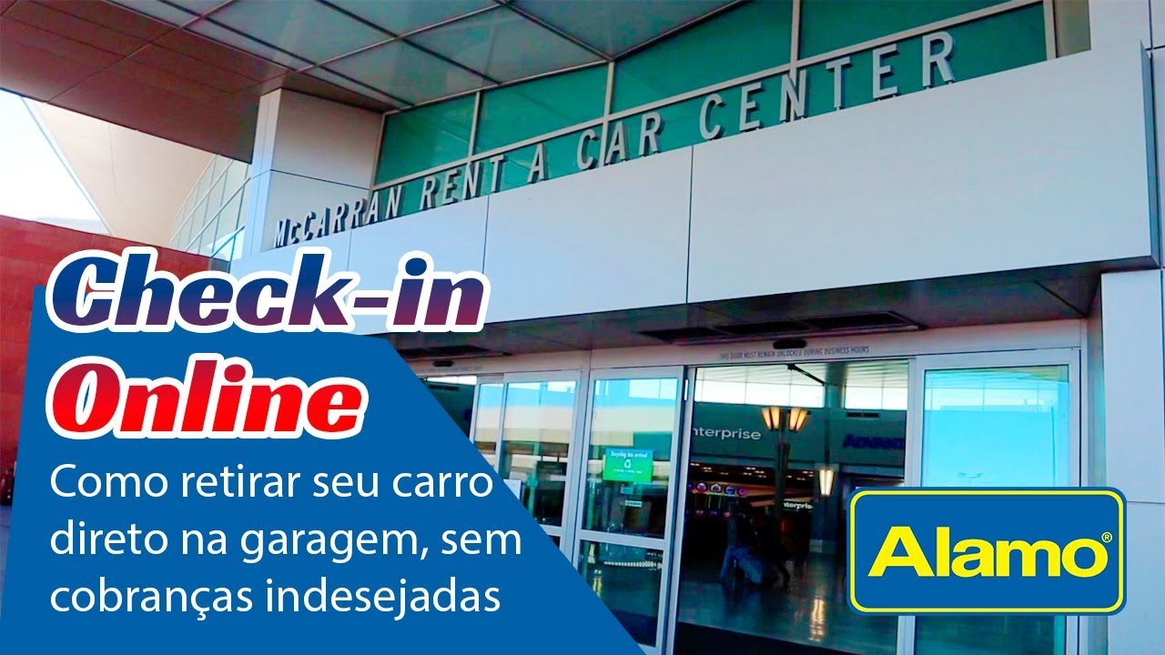 COMO FAZER O CHECK-IN ONLINE NA ALAMO