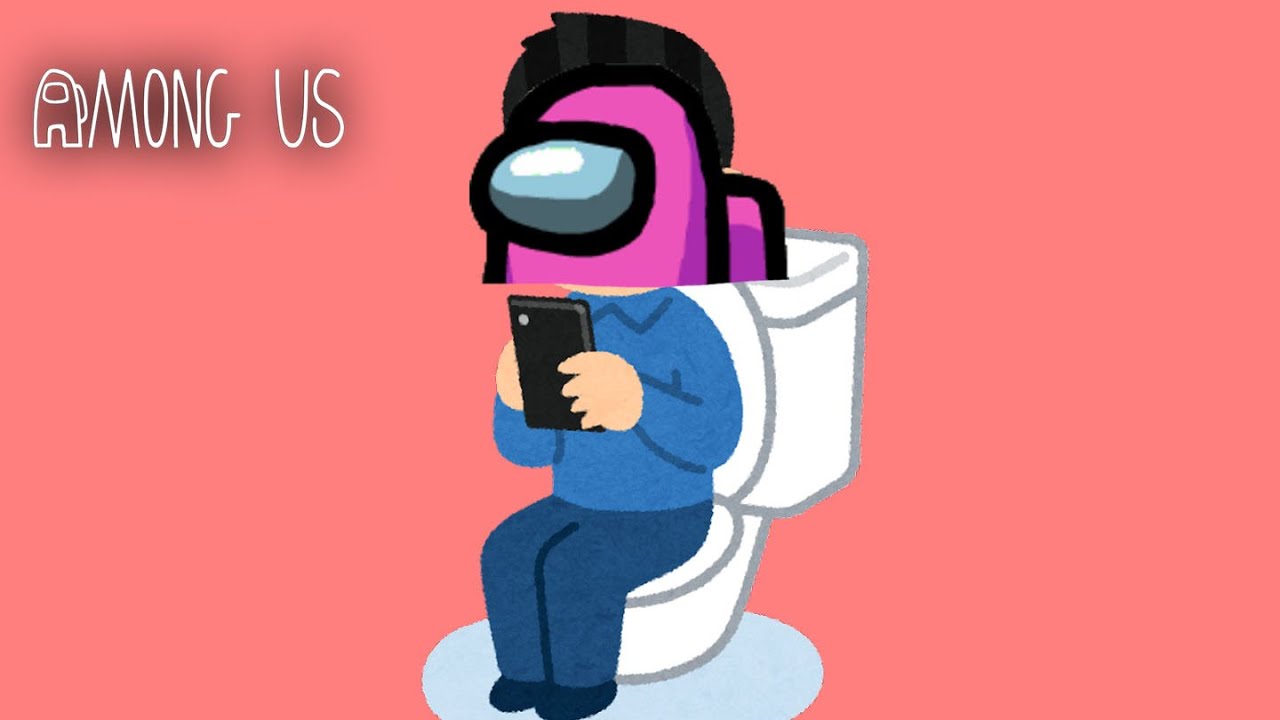 リアルトイレで遅れたインポスター、好き勝手やる 【近宇宙人狼Among Us】