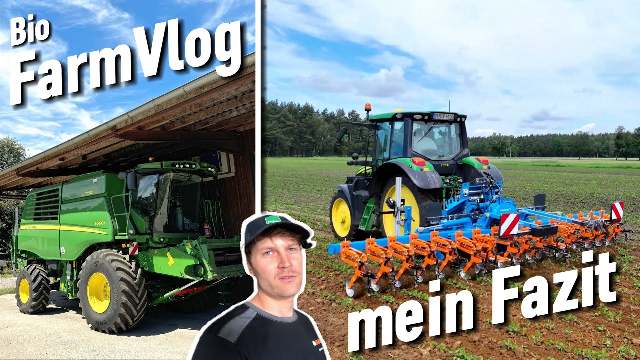 letzter Probelauf vor der Ernte - mein Fazit zu der Schmotzer Hacke & mehr / Vlog 107