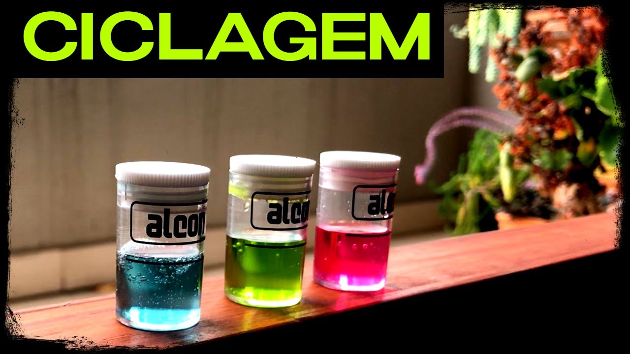 Tempo de ciclagem do aquário