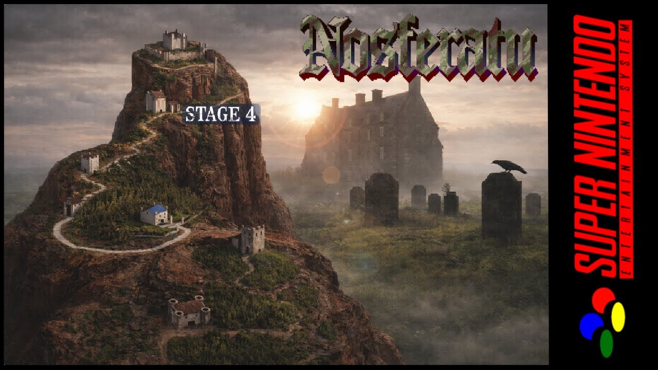 ZERANDO NOSFERATU DO SUPER NITENDO: STAGE 4 ENRENTANDO O GHOST