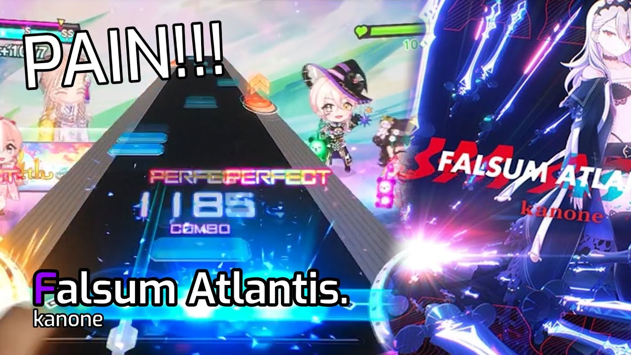 Rhythm games are rage games in disguise. - Falsum Atlantis.
