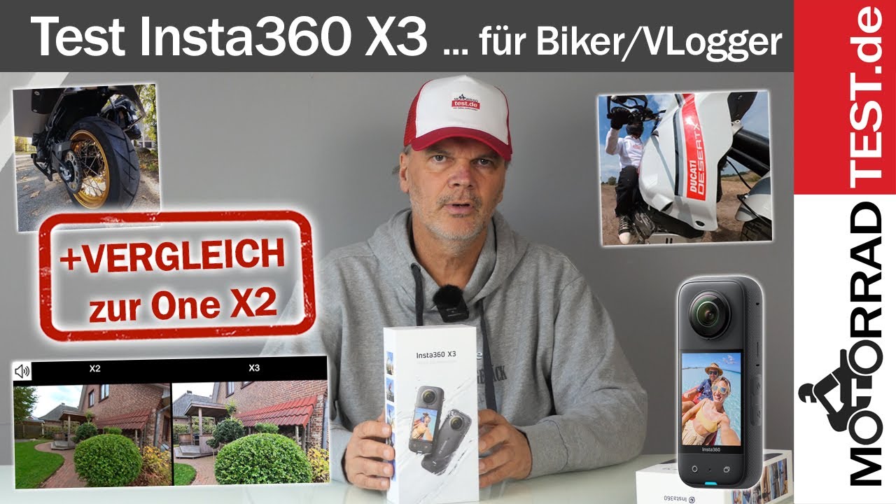 Insta360 X3 | Test der neuen 360 Grad Kamera und Vergleich mit dem Vorgänger One X2
