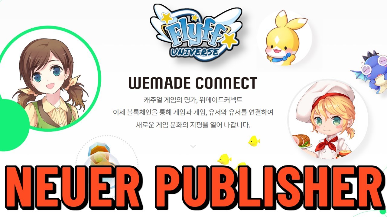 Flyff Universe - WEMADE CONNECT, Neuer Publisher von Flyff Universe?
