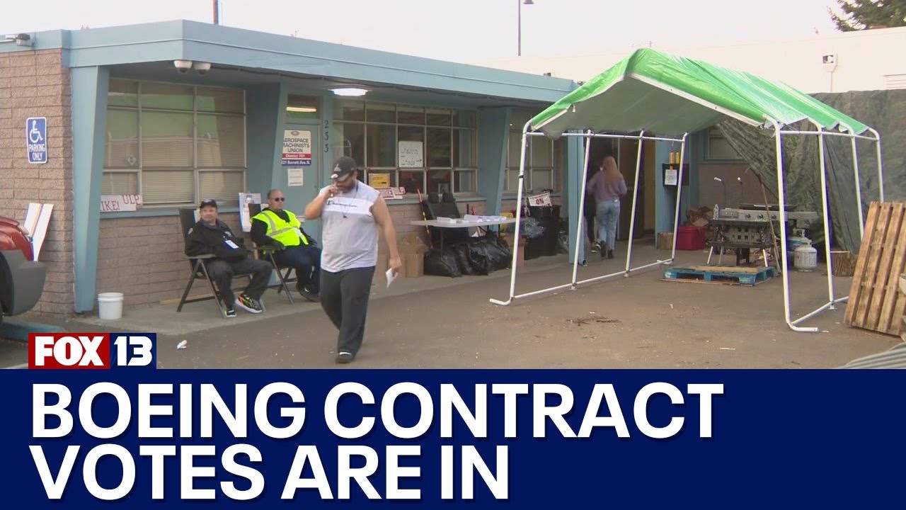 Boeing machinists vote on new contract | FOX 13 Seattle