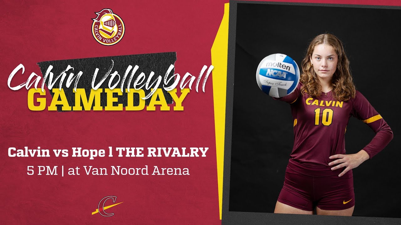 Calvin vs Hope Women's Volleyball