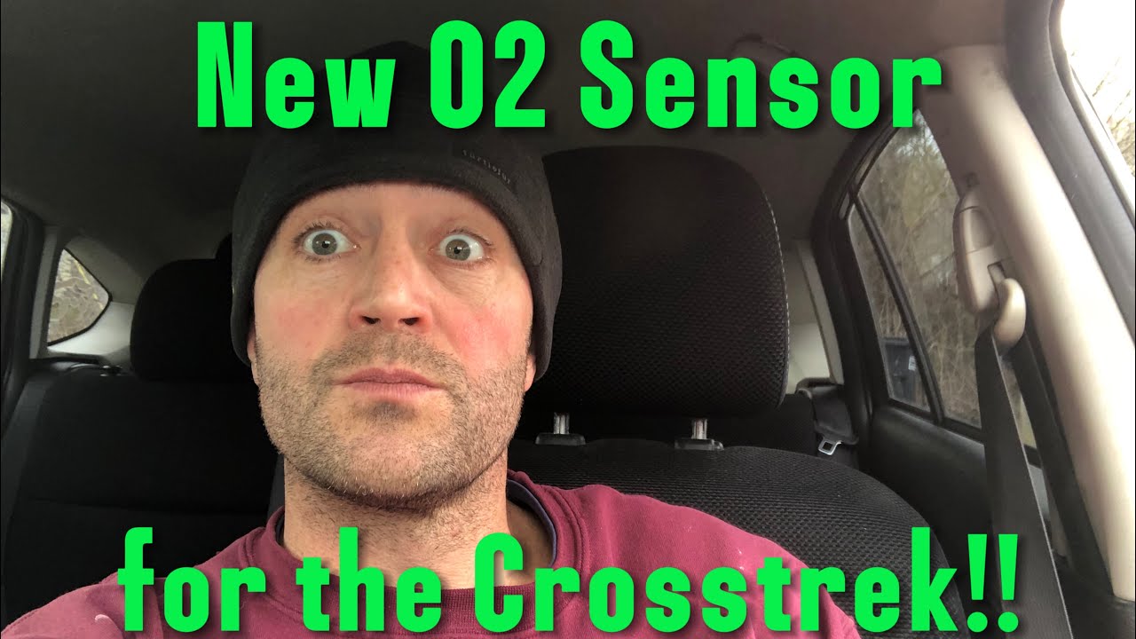 Replacing the O2 sensor in a Subaru XV Crosstrek.
