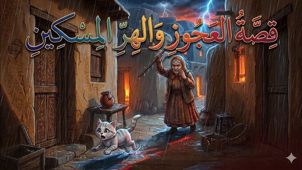 حبست الهرّة… فانظر ماذا حدث بعدها! 😢#كرتوناطفال #قصص #قصص_حقيقية #cartoon 