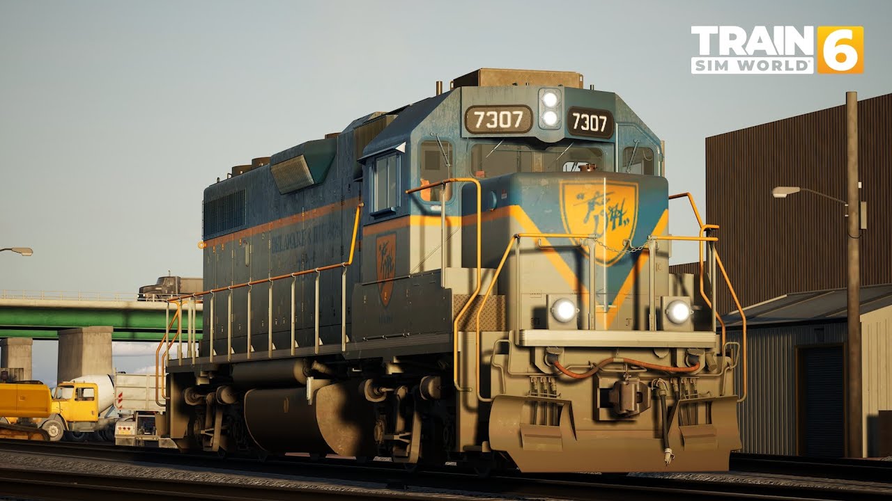 GP38-2 Delaware & Hudson #7307 Timelapse in TSW6 🇺🇸🇨🇦