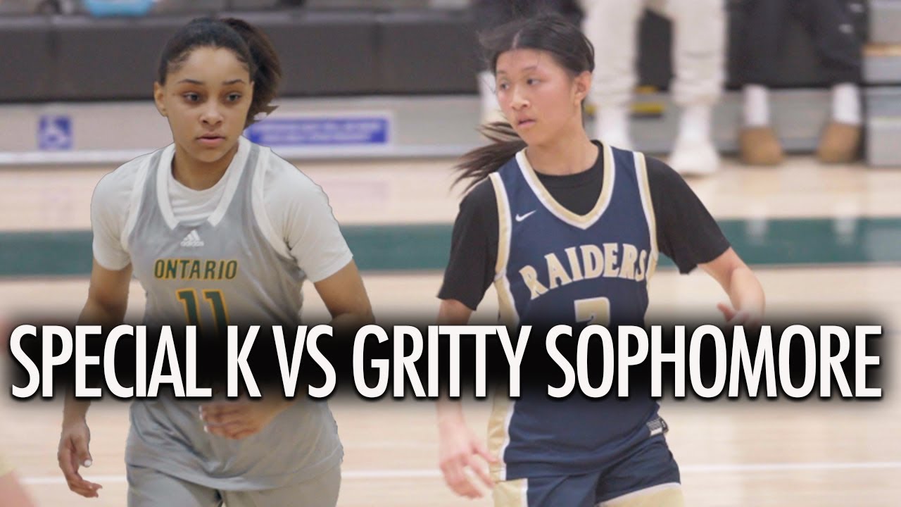 Special K Heats Up vs Gritty Sophomore Then Drops 35 points!