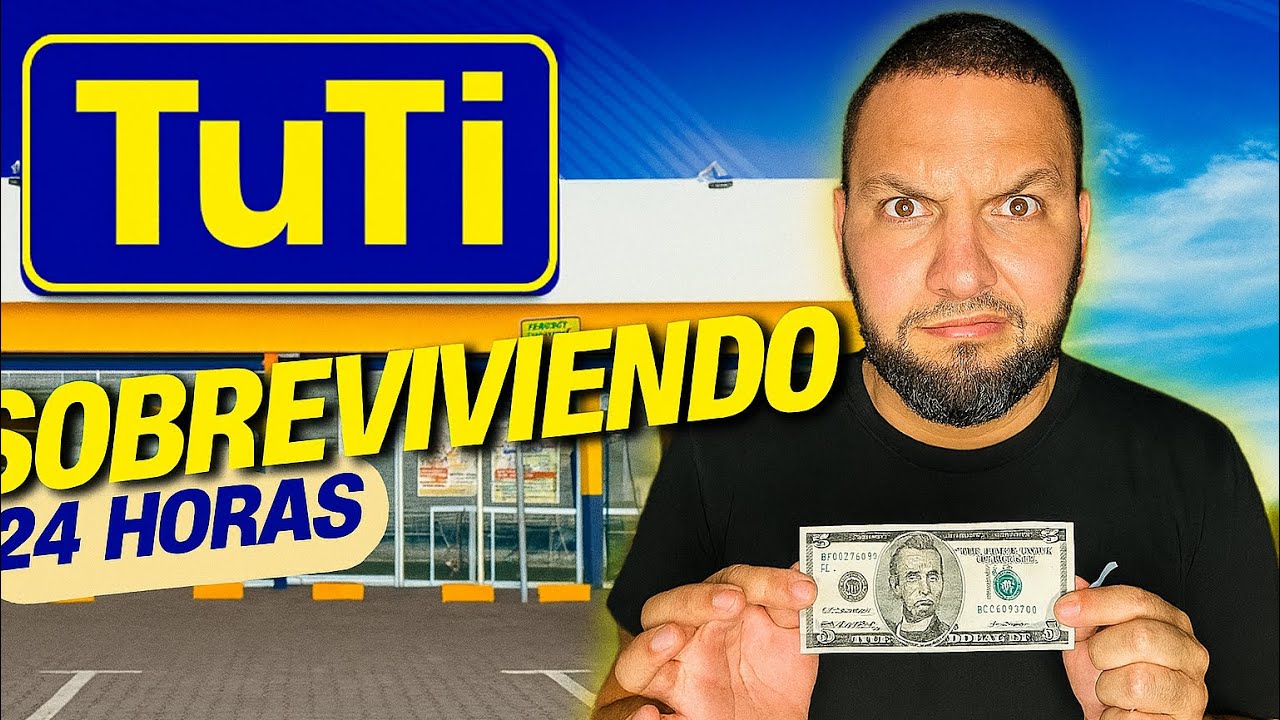 ”¿Es posible sobrevivir 24 horas en TUTI con $5?” 🤯