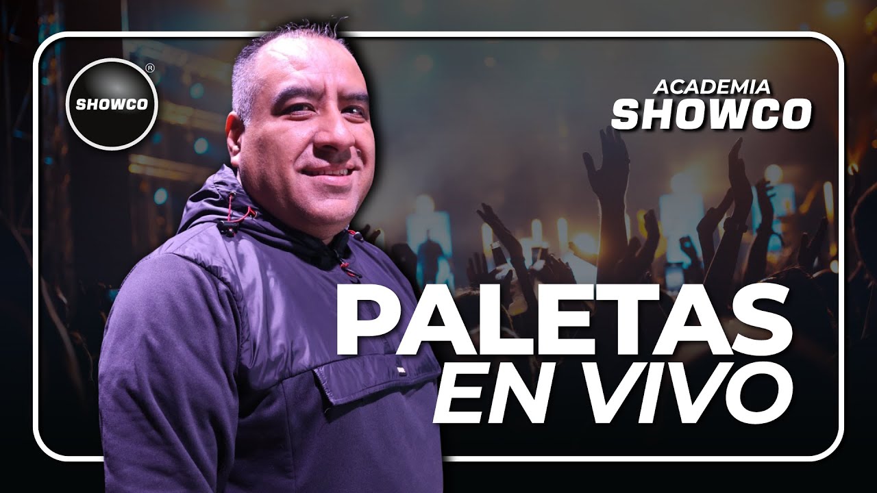 Paletas en Vivo en Titan Avolites: Control total durante tu show
